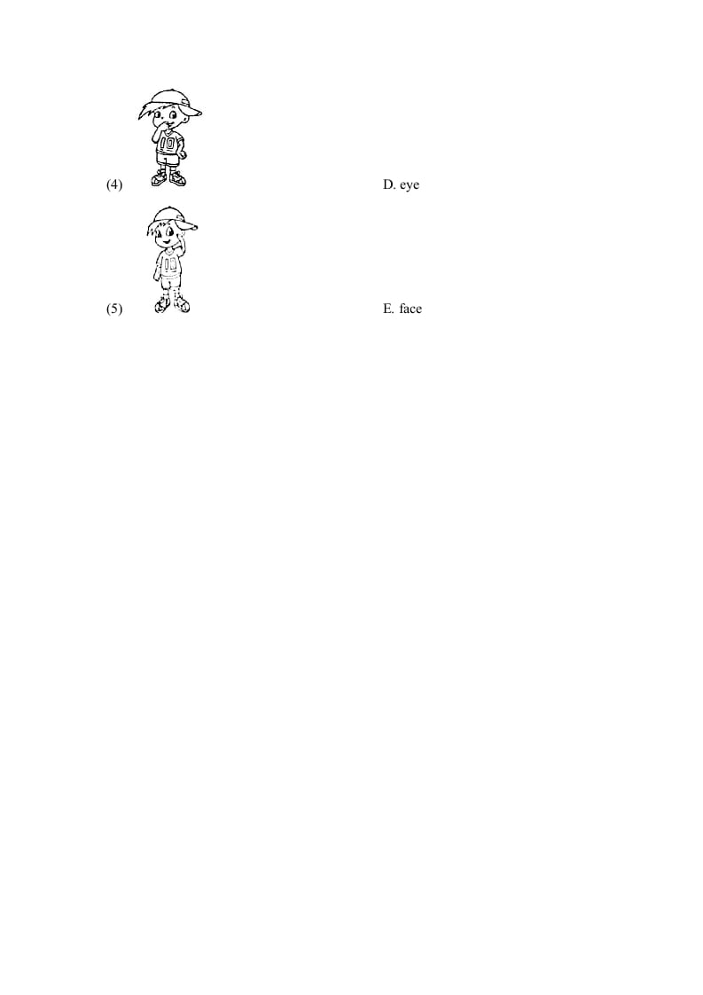 图片[3]-一年级英语上册Unit2_Lesson1课时训练（人教一起点）-学科资源库