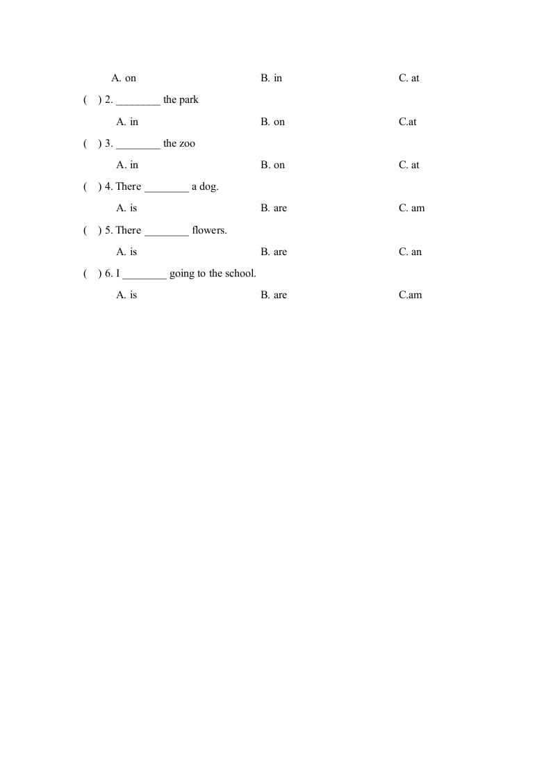 图片[2]-二年级英语上册Unit5_Lesson2课时训练（人教版一起点）-学科资源库