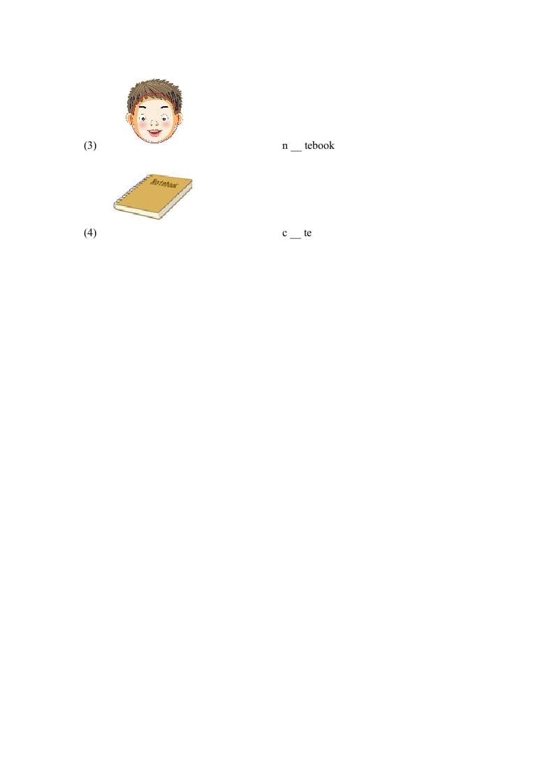 图片[3]-四年级英语上册Unit4_A_同步习题（人教版一起点）-学科资源库