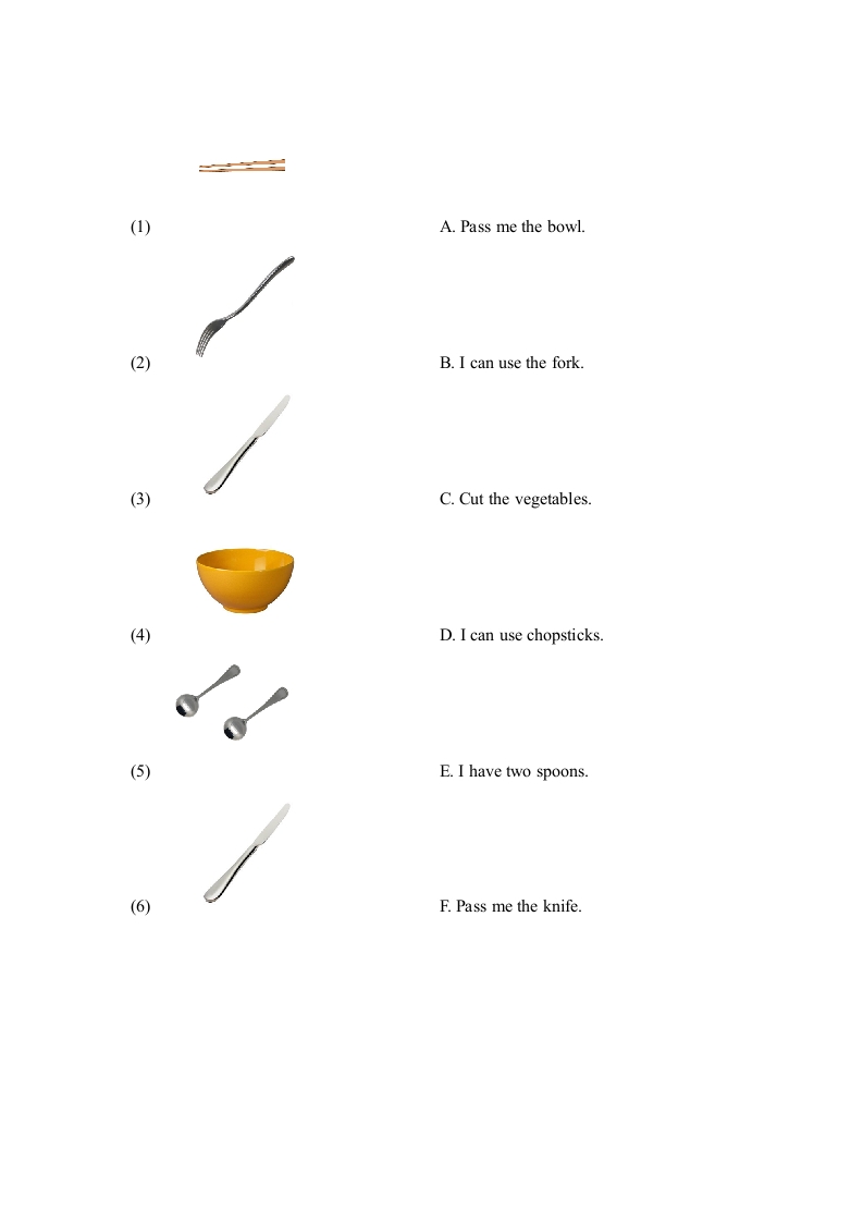 图片[2]-四年级英语上册Unit5_B_Let’s_learn同步习题（人教版一起点）-学科资源库