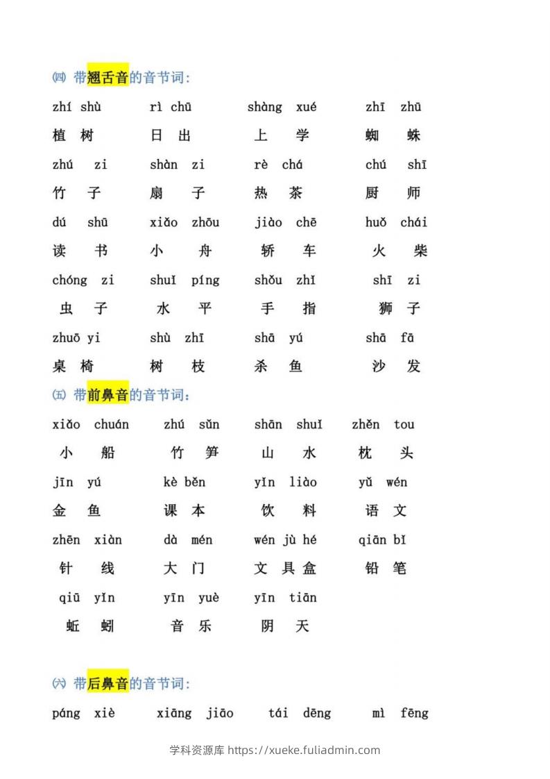 图片[2]-幼小衔接拼音强化训练-学科资源库