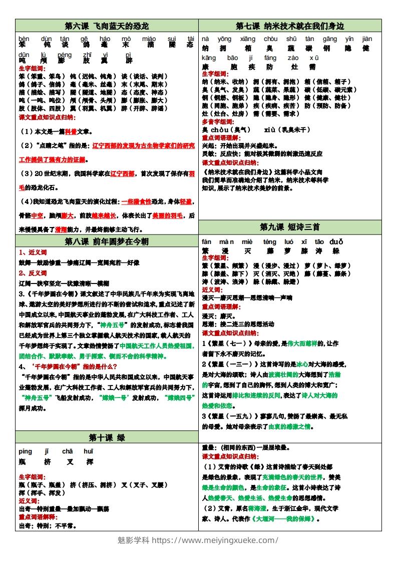 图片[2]-【课课贴】四下语文-学科资源库